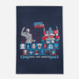 Robo Fighter-none outdoor rug-LavaLampTee