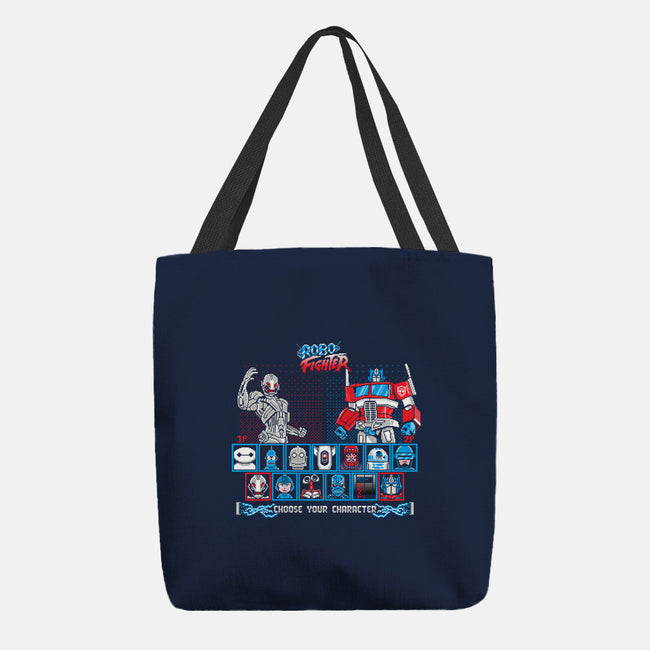 Robo Fighter-none basic tote-LavaLampTee