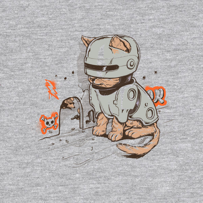 Robocat-mens heavyweight tee-gloopz