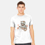 Robocat-mens heavyweight tee-gloopz