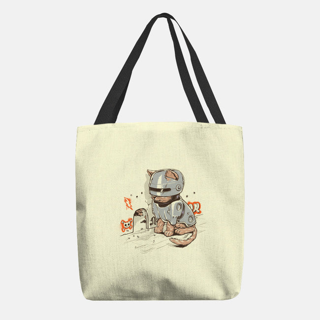 Robocat-none basic tote-gloopz