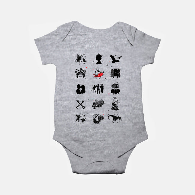 Rock Bands-baby basic onesie-Gamma-Ray