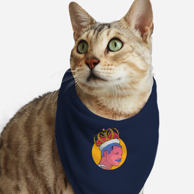 Rock Royalty-cat bandana pet collar-arti