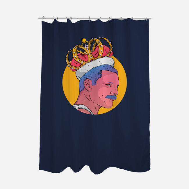 Rock Royalty-none polyester shower curtain-arti