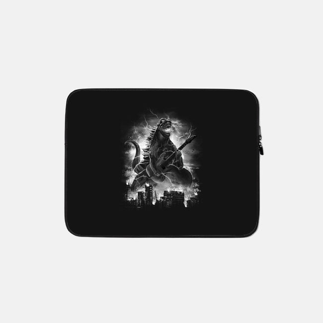 Rockzilla-none zippered laptop sleeve-dandingeroz