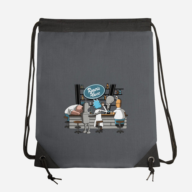 Roger's Place-none drawstring bag-ducfrench