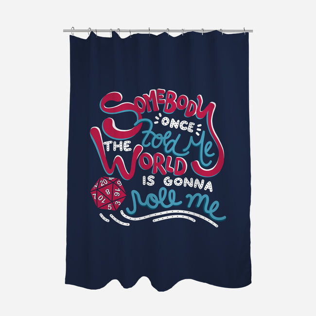 Roll Me-none polyester shower curtain-Kellabell9