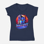 Roll Out-womens v-neck tee-vp021