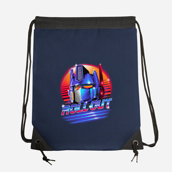 Roll Out-none drawstring bag-vp021
