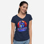 Roll Out-womens v-neck tee-vp021