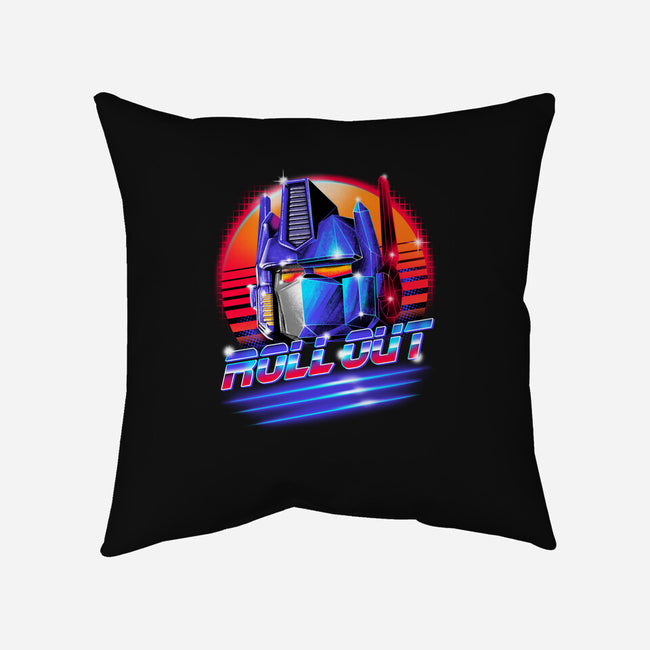 Roll Out-none removable cover w insert throw pillow-vp021