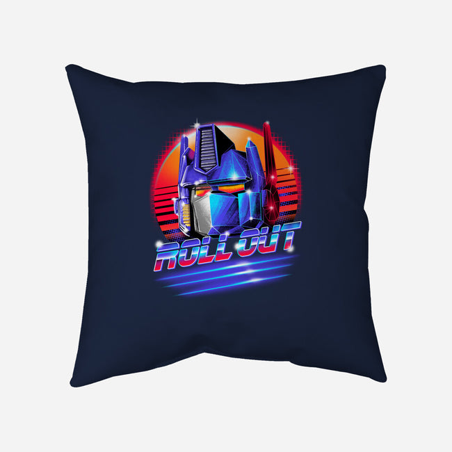 Roll Out-none removable cover w insert throw pillow-vp021