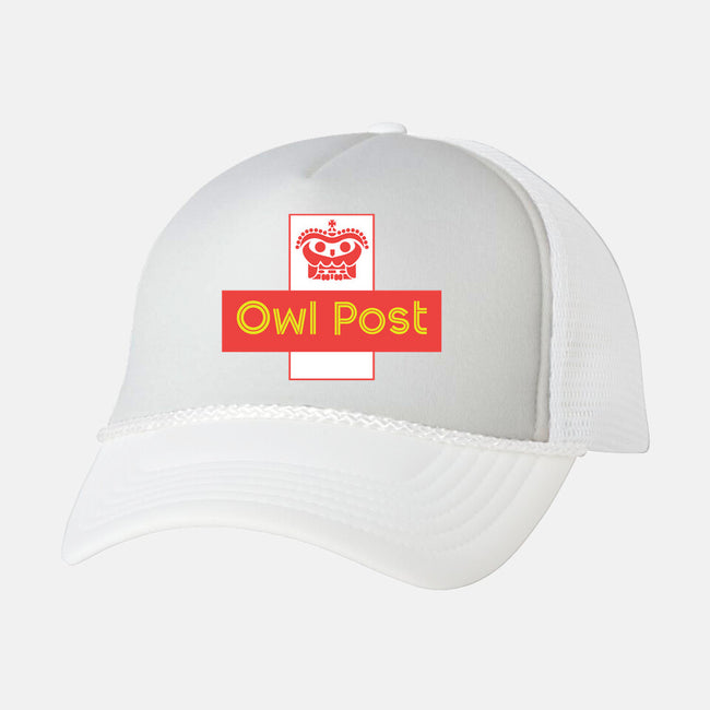 RoyalOwl Post-unisex trucker hat-tomkurzanski