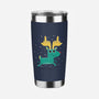 Rude Dolph-none stainless steel tumbler drinkware-DinoMike