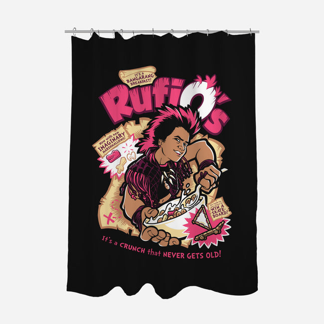 RufiO's-none polyester shower curtain-harebrained
