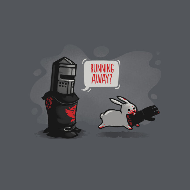 Running Away?-none removable cover w insert throw pillow-Naolito