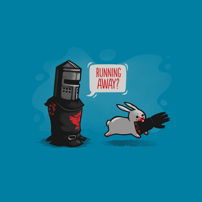 Running Away?-none removable cover w insert throw pillow-Naolito