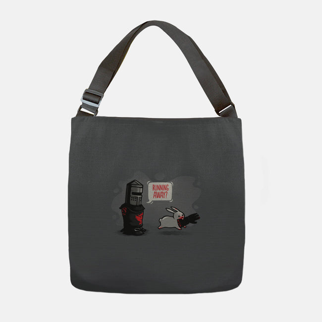 Running Away?-none adjustable tote-Naolito