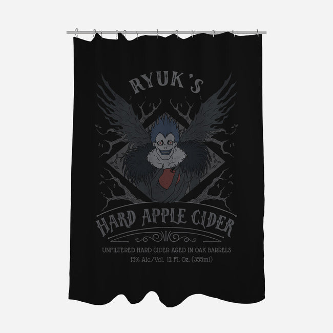 Ryuk's Hard Apple Cider-none polyester shower curtain-LiRoVi