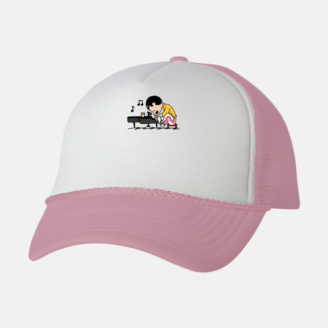 Queenuts!-unisex trucker hat-Raffiti