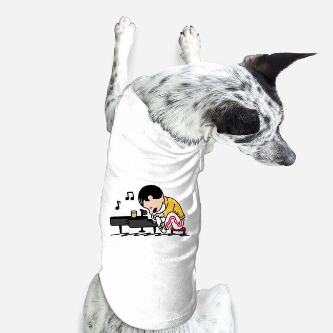 Queenuts!-dog basic pet tank-Raffiti