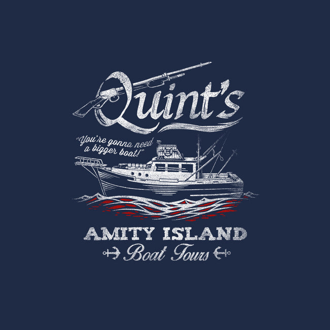 Quint's Boat Tours-none polyester shower curtain-Punksthetic