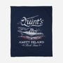 Quint's Boat Tours-none fleece blanket-Punksthetic