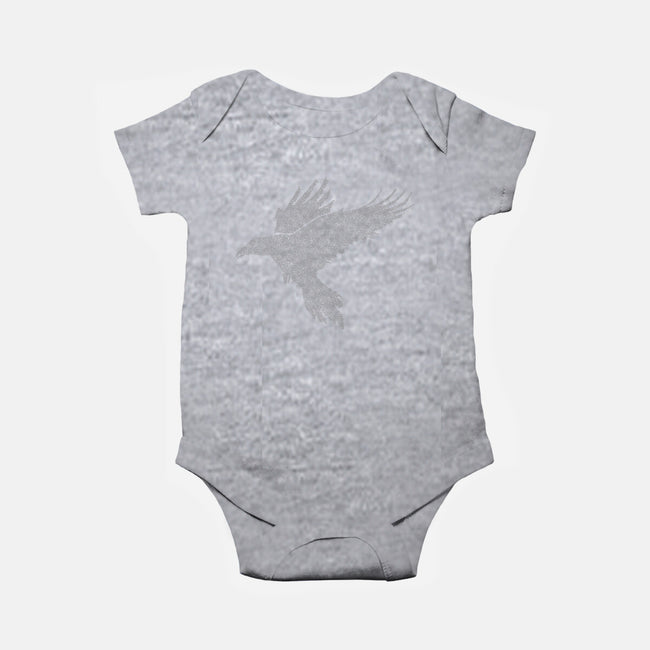 Quoth The Raven-baby basic onesie-mikematola