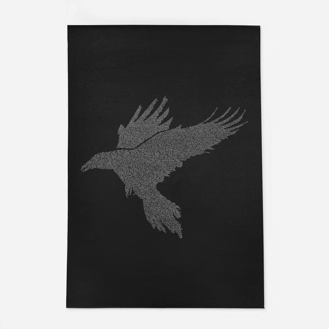 Quoth The Raven-none indoor rug-mikematola