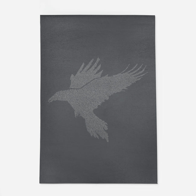 Quoth The Raven-none indoor rug-mikematola