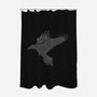 Quoth The Raven-none polyester shower curtain-mikematola
