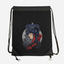 Bad Wolf Skinned-none drawstring bag-zerobriant