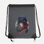 Bad Wolf Skinned-none drawstring bag-zerobriant