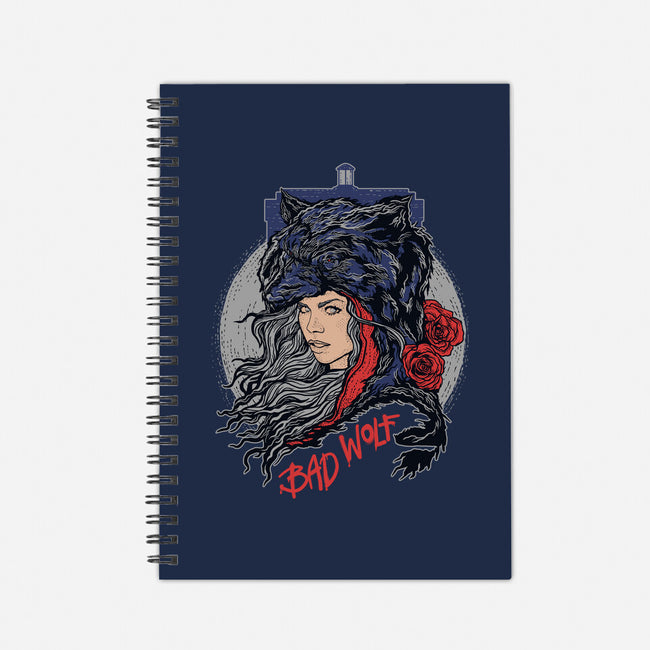 Bad Wolf Skinned-none dot grid notebook-zerobriant