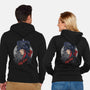 Bad Wolf Skinned-unisex zip-up sweatshirt-zerobriant