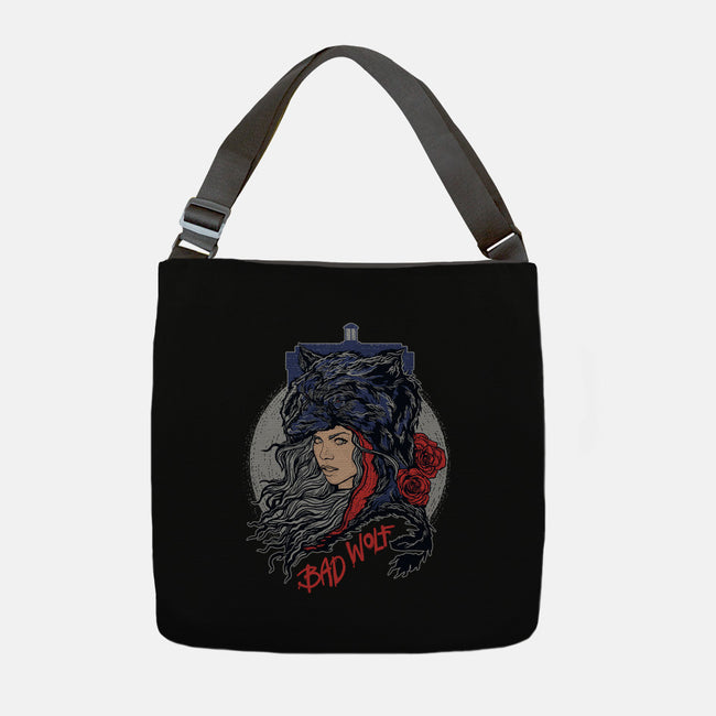 Bad Wolf Skinned-none adjustable tote-zerobriant