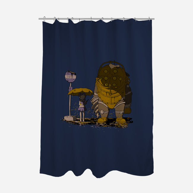 Big Friend-none polyester shower curtain-verrrso