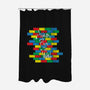 Brick in the Wall-none polyester shower curtain-moysche