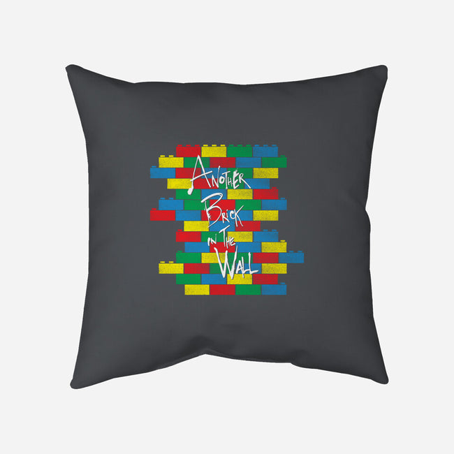 Brick in the Wall-none non-removable cover w insert throw pillow-moysche