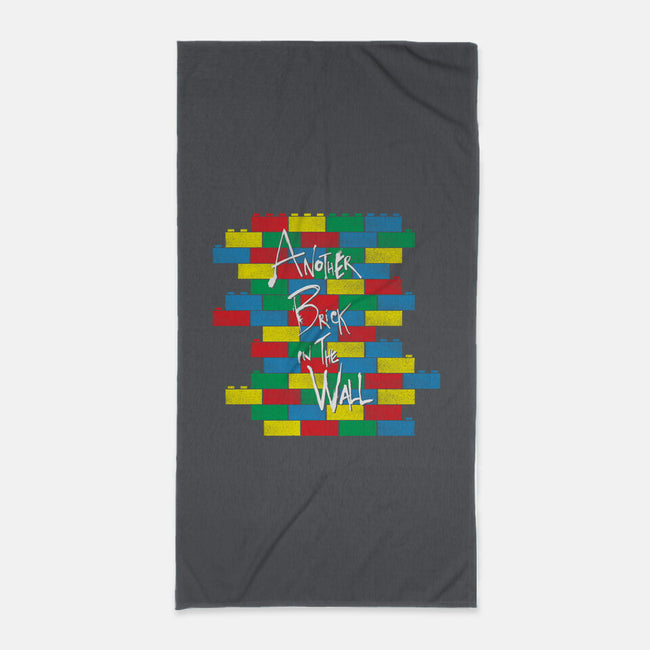 Brick in the Wall-none beach towel-moysche