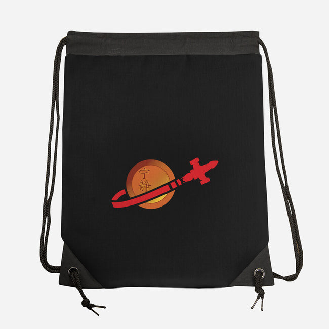 Browncoat Brick-none drawstring bag-wuxter