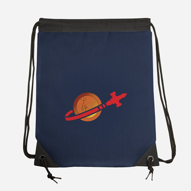 Browncoat Brick-none drawstring bag-wuxter