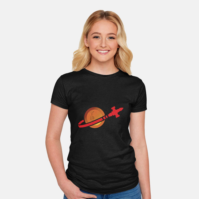 Browncoat Brick-womens fitted tee-wuxter