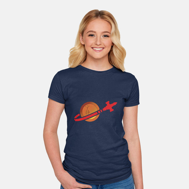 Browncoat Brick-womens fitted tee-wuxter