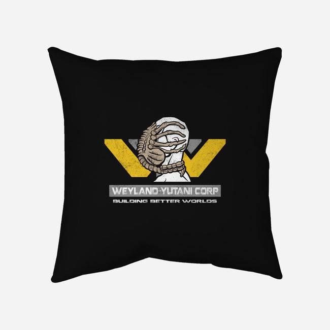 Building Better Worlds-none removable cover w insert throw pillow-Matt Parsons