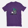Call of Snoophulhu-womens fitted tee-queenmob