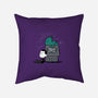 Call of Snoophulhu-none non-removable cover w insert throw pillow-queenmob