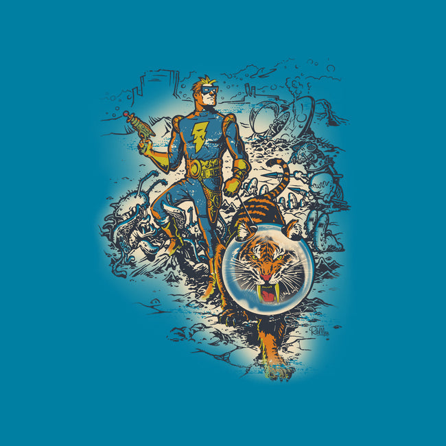 Calvin, Spiffy Spaceman-unisex pullover sweatshirt-Captain Ribman