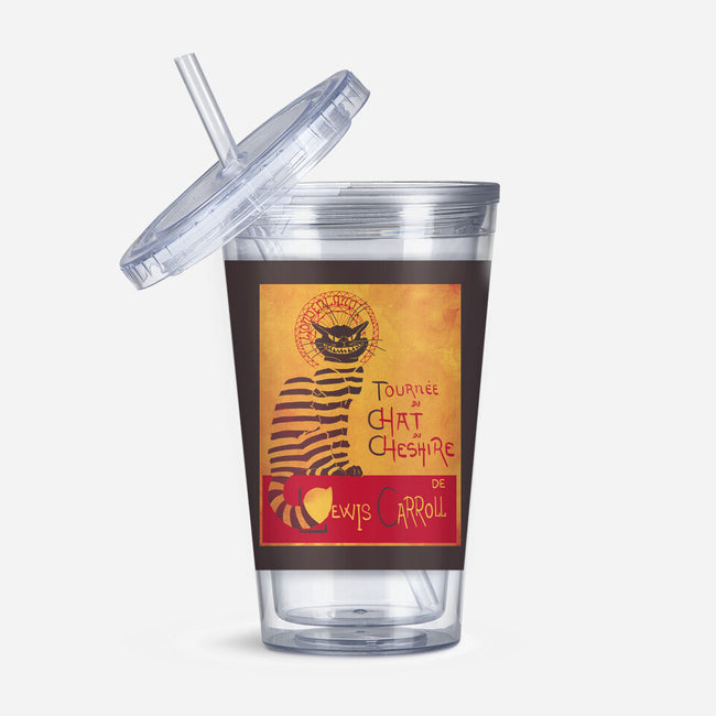 Chat du Cheshire-none acrylic tumbler drinkware-Harantula