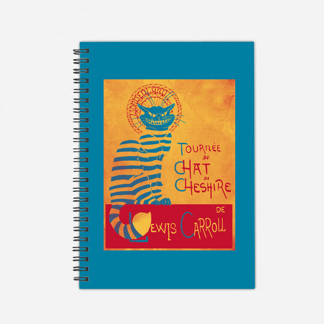 Chat du Cheshire-none dot grid notebook-Harantula